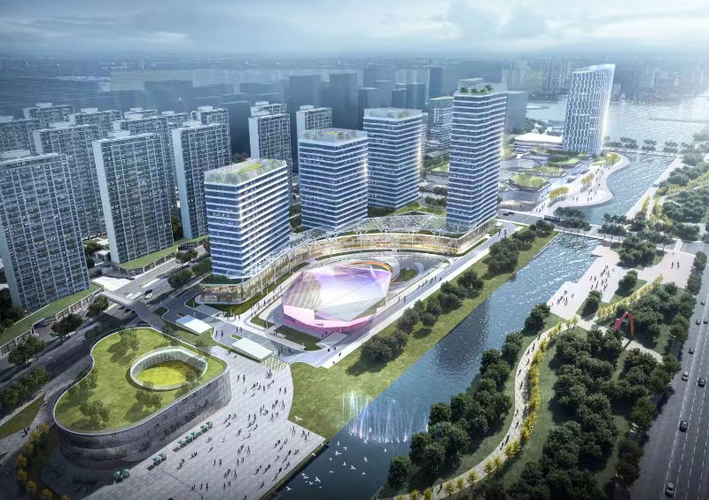 绍兴滨海新区沧海未来社区A区块